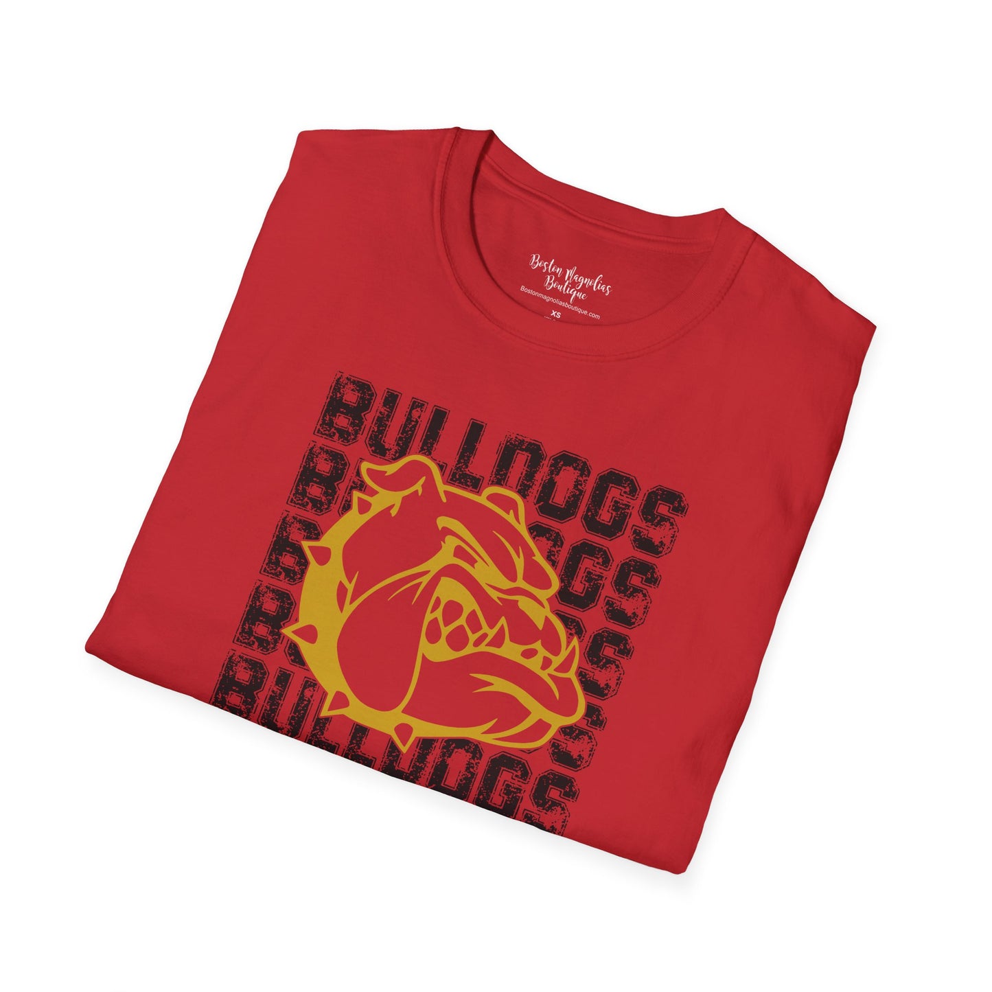 Bulldogs Team T-Shirt, Sports Tee, bulldog Lover Shirt, Casual Top, Athletic Wear, Game Day Apparel