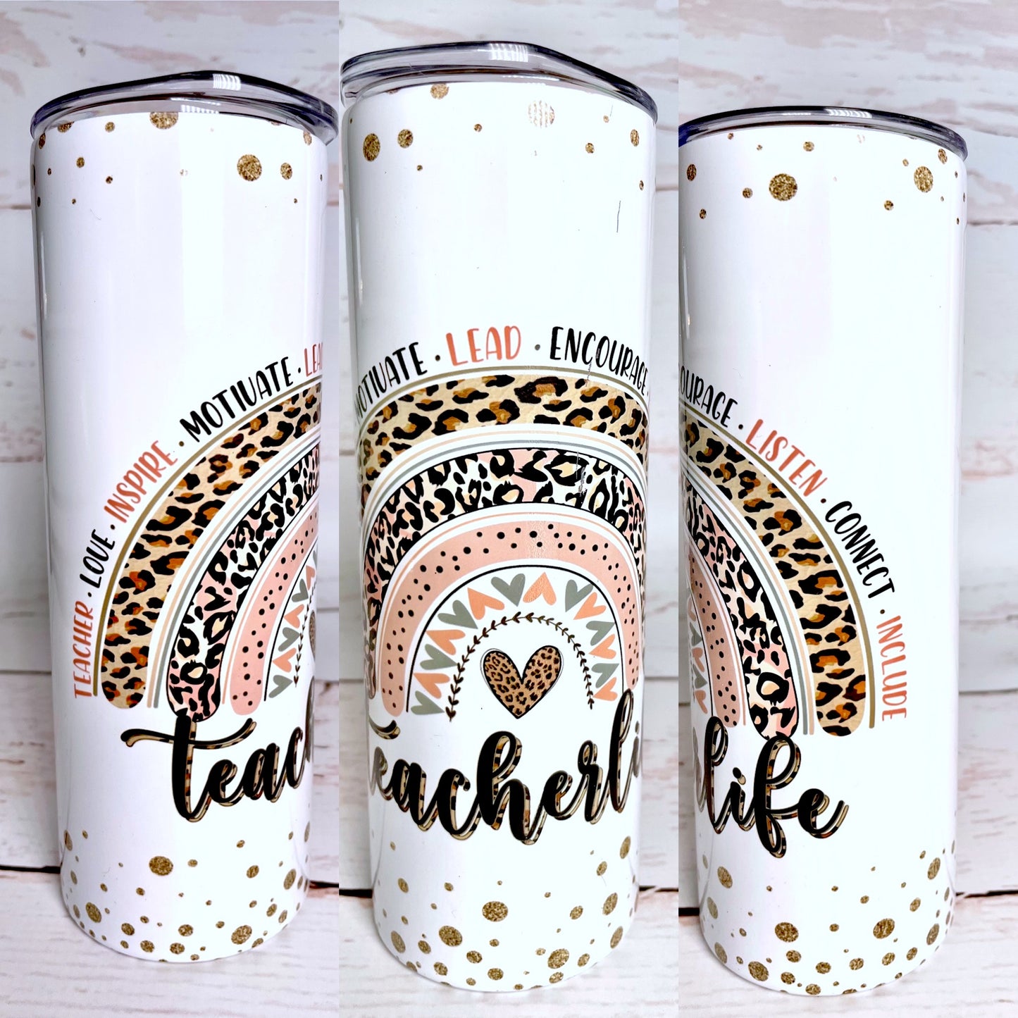 TUMBLER: Teacher Life 1 20oz tumbler