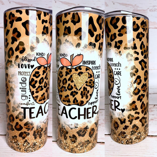 TUMBLER: 20oz tumbler  - Teach