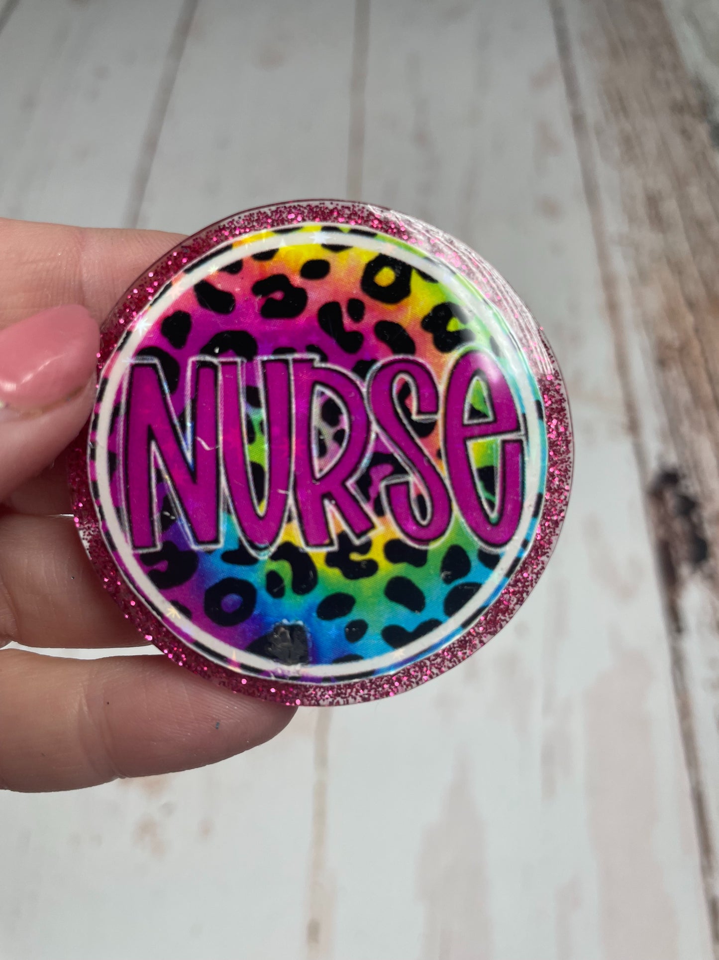 BADGE: Nurse Leopard