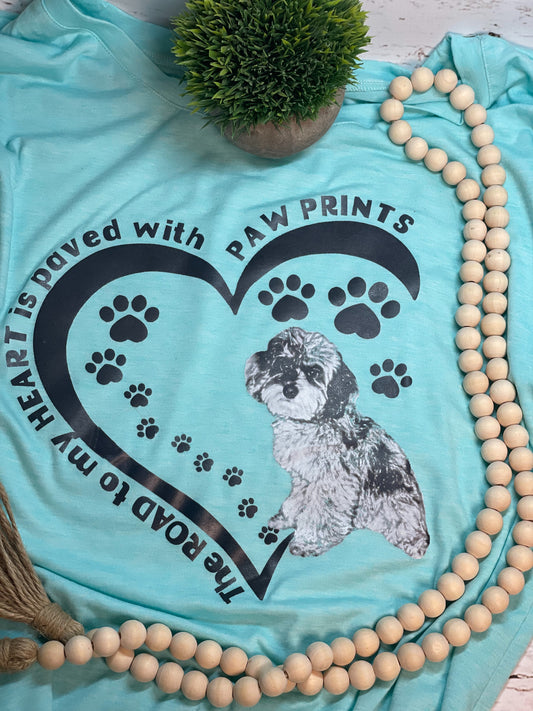 DESIGN ONLY: Custom Pet shirt with heart