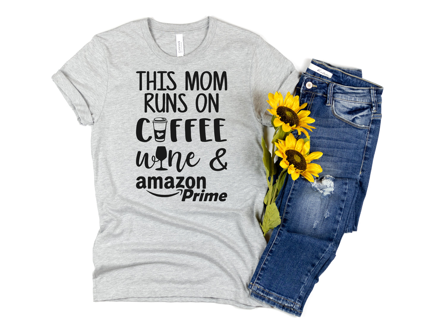 DESIGN: Mom runs on coffee, wine & amazon prime