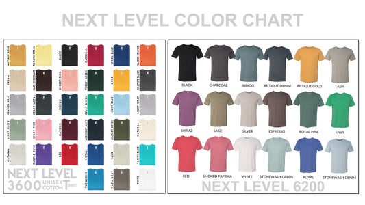 ADULT: Next level short sleeve shirt