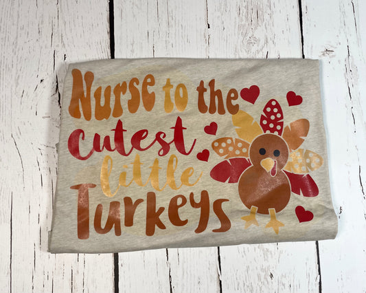 DESIGN: Nurse to the cutest turkeys