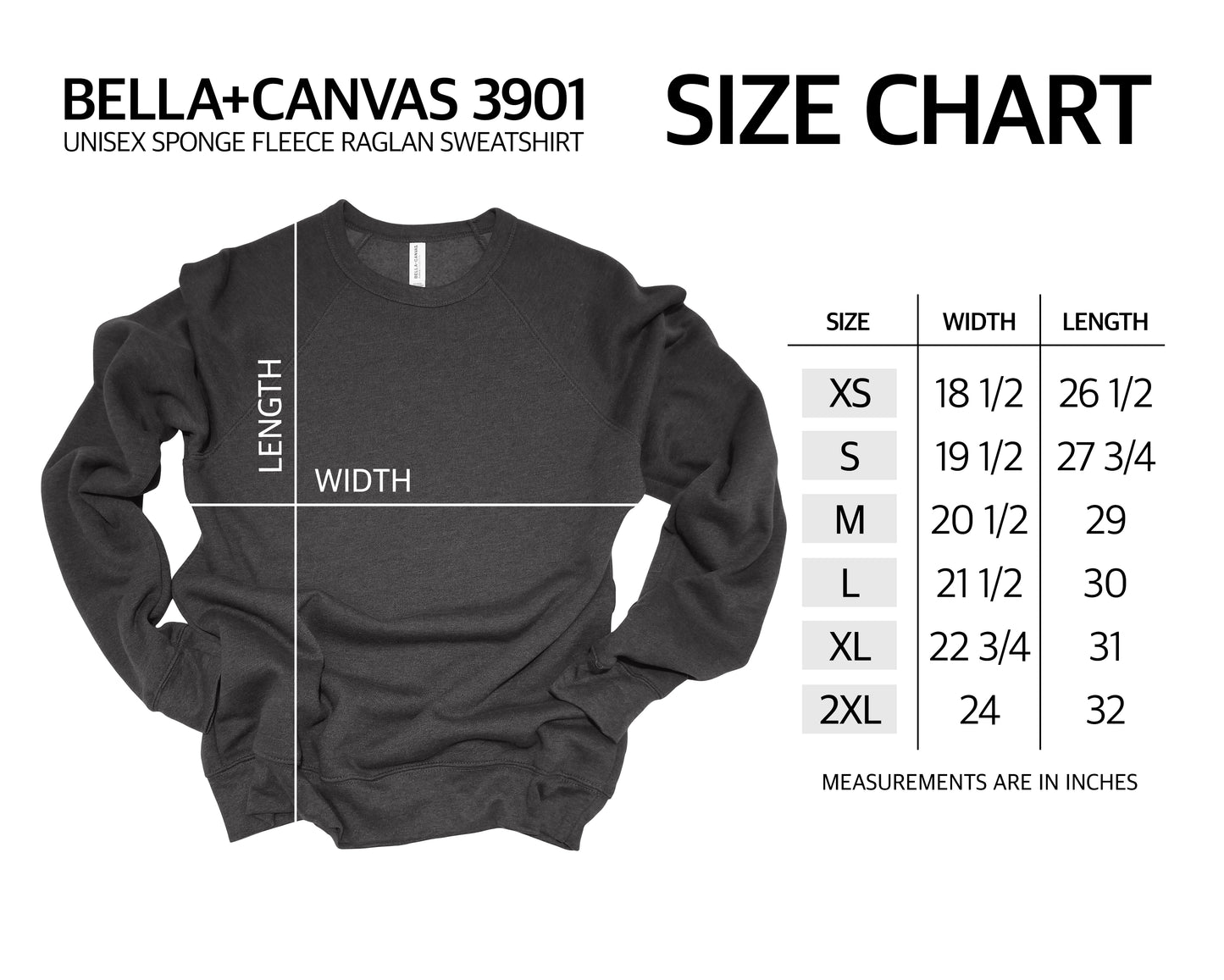 ADULT: Bella + Canvas Sweatshirt