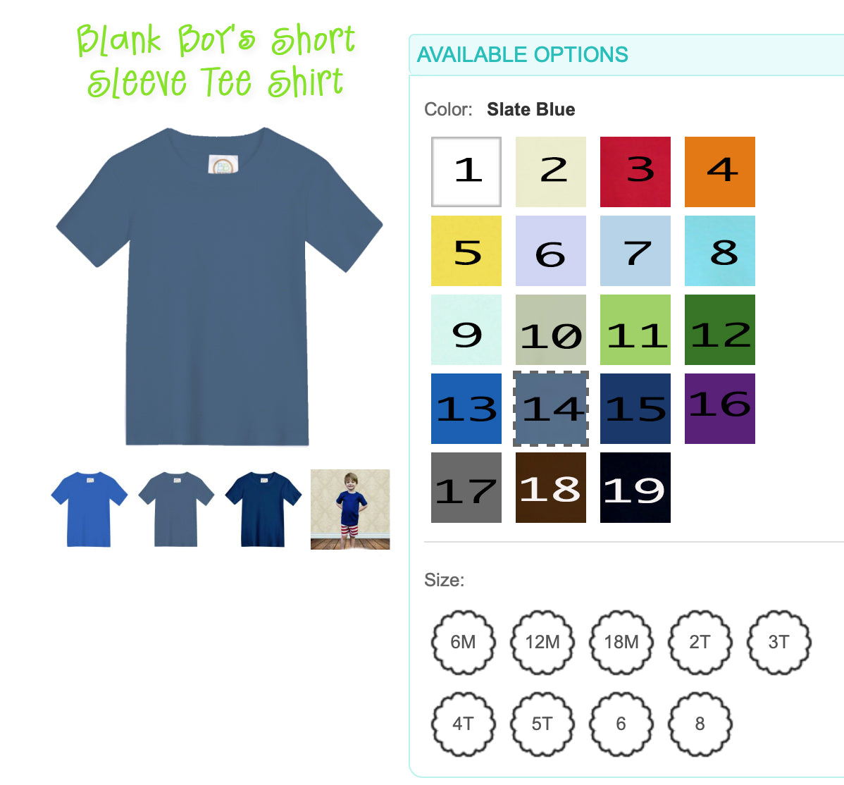 TODDLER: Short sleeve tee