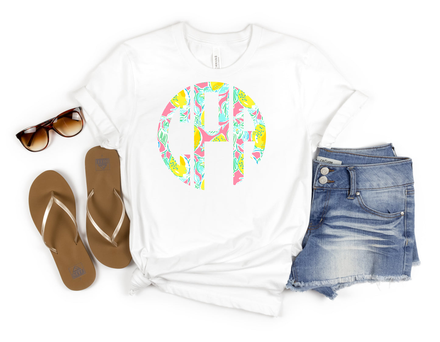 DESIGN ONLY: Colorful Monogram