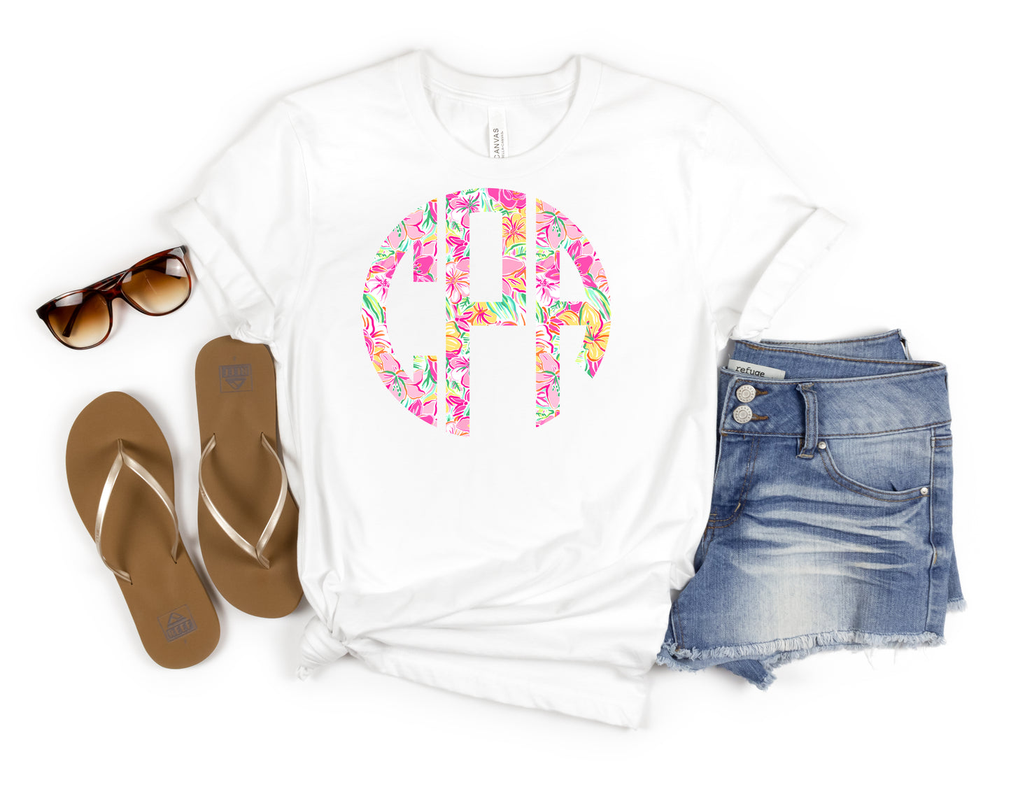 DESIGN ONLY: Colorful Monogram